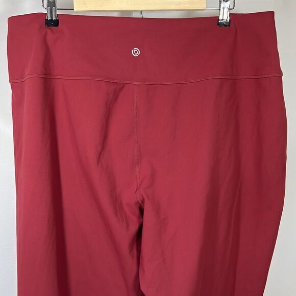 CORE 10 Women’s Cropped Athletic Leggings/Tights Mauve/Berry Size 2X Plus - Picture 8 of 11